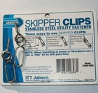 Jabsco #34560-0000 Stainless Steel Skipper Clip ( 2PK ) New. Price: $8.95.