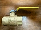 Matco-norca 1" F-npt 600# WOG/150# Swp Brass Threaded Ball Valve New. Price: $18.00.