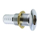 Perko 5/8" Thru-hull Fitting For Hose Chrome Plated Bronze #0350004DPC New. Price: $32.71.