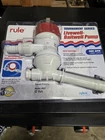 Rule 401C Tournament Series Livewell Pump 500 Gph 12 Volt Angled Thru-hull New. Price: $69.99.
