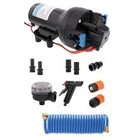 Jabsco P501J119N4A Washdown Pump Kit 12V 5GPM 70PSI W/25' Hose New. Price: $341.55.