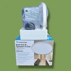 Homewerks Worldwide 7130-03-BT Bluetooth 90 Cfm, Round Bath Fan/speaker New. Price: $54.99.