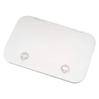 7000 Series 13-1/16" X 10-7/8" Cream Rectangular Low Profile Access Hatch New. Price: $102.17.