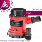 Johnson 12V Marine Submersible Heavy Duty Bilge Pump Gph Lip Seal L1600 New. Price: $144.48.