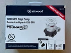 Attwood Tsunami MK2 T1200 Manual Bilge Pump 1200GPH Boat Cartridge 12V 1" 1-1/8" New. Price: $61.19.