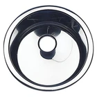 Scandvik 11.5" X 7" Cylindrical Sink - Mirror Finish New. Price: $150.02.