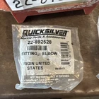 Mercury Quicksilver Boat Elbow Fitting 22-892528 1/2 Inch New. Price: $20.00.