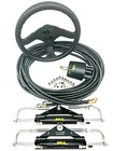 Twin Hydraulic Outboard Motor Steering Suits Suzuki 150HP (standard Wheel) New. Price: $1349.00.