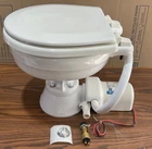 Jabsco Electric Marine Toilet Compact Bowl 12V Operation 37010-3092 Used. Price: $350.00.