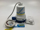 Seachoice 19281 Durable Bilge Pump, 1,000 Gph, 12V, 5.5 Amps, 7A Fuse New. Price: $28.76.