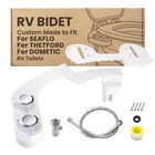 Bidet Toilet Seat Attachment Rv Camper Dual Nozzles Adjustable Water Electric New. Price: $89.99.