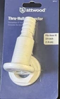 Attwood Thru-hull Connector (1.9CM) 3/4"INCH Id Hose 3873-3 VD4 New. Price: $10.00.