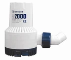 Attwood Heavy-duty Bilge Pump 2000 Series 12V Gph 4760-4 New. Price: $151.99.