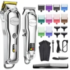 Hatteker Hair Clipper For Men IPX7 Waterproof Cordless Barber 27 Piece Set New. Price: $60.61.