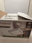 Broan Nutone Cfm 2.5 Sones Bathroom Ventilation Exhaust Fan With Light HB80RL Open. Price: $59.99.