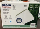 Broan Nutone Exhaust Fan BE8 Roomside Series 80 Cfm 1.5 Sound New Open Box. Price: $44.99.