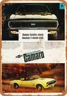 Metal Sign - 1967 Chevrolet Camaro Ss Sport Coupe Vintage Look Reproduction Unspecified. Price: $29.96.