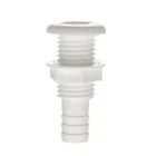 Seachoice 50-18051 Thru-hull Connector W/ Broad Flange, Fits 3/4 In. Id Hose New. Price: $11.74.
