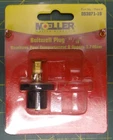 Moeller Baitwall Plug 11/16" 05371-10 Brass Stainless Steel Cam Neoprene Body New. Price: $5.43.