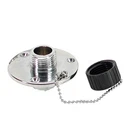 Whitecap C.p. Brass Outlet 2-3/4" Base 1" Depth New. Price: $37.40.