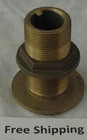 1/4" Bronze Thru-hull Fitting With Nut Perko Groco Free Shipping Open. Price: $39.50.
