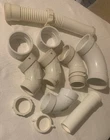 Lot /genova Products-elbow 72916 1/2 Inch Pvc White + Misc Pieces- Total New. Price: $18.99.