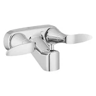 Elegant Chrome Polished Plastic Tub & Shower Faucet Levers Handles Diverter New. Price: $46.63.