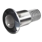 Attwood 66551-3 Stainless Steel Barbed Standard Length Straight Thru-hull, 1/2 New. Price: $75.29.
