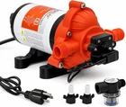 Seaflo 33 Series Water 110V Pressure Pump - 115V Ac, 45 Psi, Black, White New. Price: $152.98.