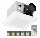 1 Bath Fan With Led Light, 26W Ceiling Mount Ventilation And C... Open. Price: $99.99.