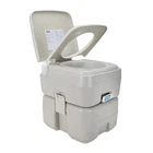 Camco 5.3 Gallon Portable Toilet With Detachable Holding Tank Carry Handle New. Price: $143.99.