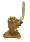 Groco FBV-1000 1" Bronze Tri-flanged Ball Valve Seacokc Marine Plumbing 400 Wog New. Price: $77.99.