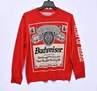 Budweiser King Of The Beers Men's Vintage Pullover Size Xl Nwt Cotton & Acrylic New. Price: $44.99.