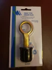 New Valmar 32302 Snap Type Drain Plug 1-1/4 Tube Brass With Neoprene Seal. Price: $12.99.