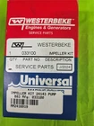 Westerbeke Impeller Kit 24143 (loz) New. Price: $45.99.