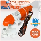 Seaflo Bilge Pump Automatic Boat Marine Water Low Profile 12V 1100GPH. Price: $69.99.