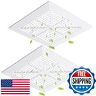 Baquler 2-PCS 11X11" Exhaust Bathroom Fan Cover W/ Springs Square Ceiling Wall New. Price: $49.35.