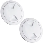 8" Boat Hatch, 2-PACK Marine Access Round Inspection Deck Plate New. Price: $57.70.