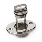 Sea-dog 2-7/16" Stainless Oblong Captive Garboard Drain & Plug #520065-1 New. Price: $22.69.