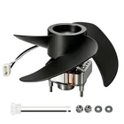 BCD-0388 Exhaust Motor And Blade Combo For Bathroom Ceiling Vent Fan, Qui... New. Price: $44.78.