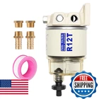 Auivered R12T Marine Fuel Water Separator Kit 10 Micron Filter Replace S3240 New. Price: $36.38.
