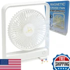 Fan For Cruise Ship - Magnetically Sticks On Cabin Ceilings And Walls New. Price: $42.28.