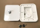 White Gravity-fed Water Tank Lid Filler Plate Locking Mechanism For Rv Trailers New. Price: $19.99.
